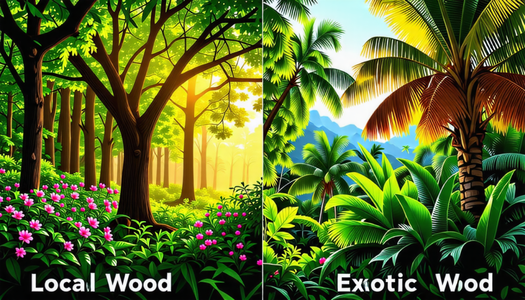 découvrez si le bois local est véritablement moins durable que le bois exotique. cette analyse examine les caractéristiques, les avantages et les inconvénients de chacun, afin de vous aider à faire un choix éclairé pour vos projets de construction et de décoration.