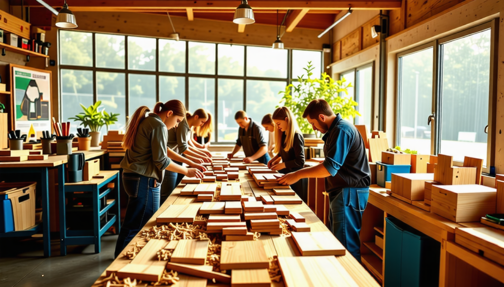 découvrez des projets innovants de recyclage du bois local qui promeuvent la durabilité et des pratiques écologiques. apprenez comment ces initiatives transforment les déchets de bois en ressources précieuses, créant des opportunités économiques tout en préservant l'environnement.