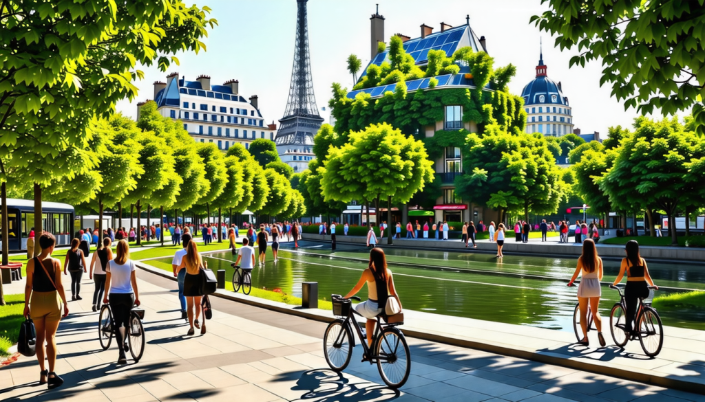 découvrez comment l'urbanisme bioclimatique transforme paris en une ville durable et solidaire. explorez des solutions innovantes pour un avenir respectueux de l'environnement, alliant harmonie entre urbanisme et écologie.