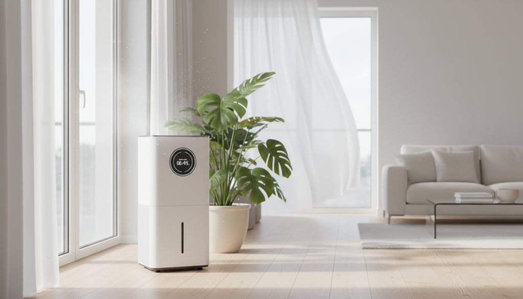 découvrez combien de temps utiliser quotidiennement un déshumidificateur pour maintenir un air intérieur sain et prévenir l'humidité dans votre maison.