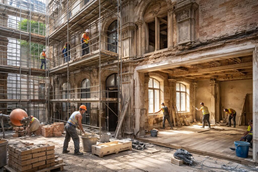 découvrez l'état d'avancement du projet rénovation xxl et les prochaines étapes prévues pour transformer votre espace.