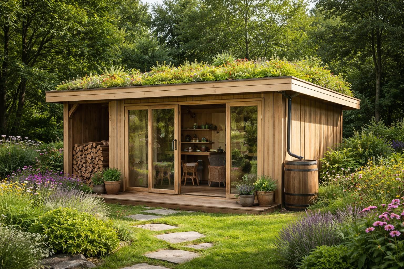 découvrez comment choisir le meilleur bois pour la construction d'un abri de jardin en ossature, alliant durabilité et esthétisme pour un résultat optimal.