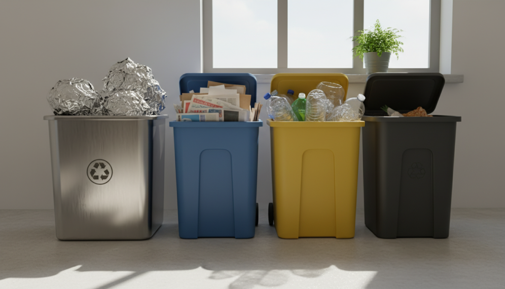 découvrez comment trier correctement le papier aluminium et choisissez la bonne poubelle pour un recyclage efficace, afin de réduire votre impact environnemental.