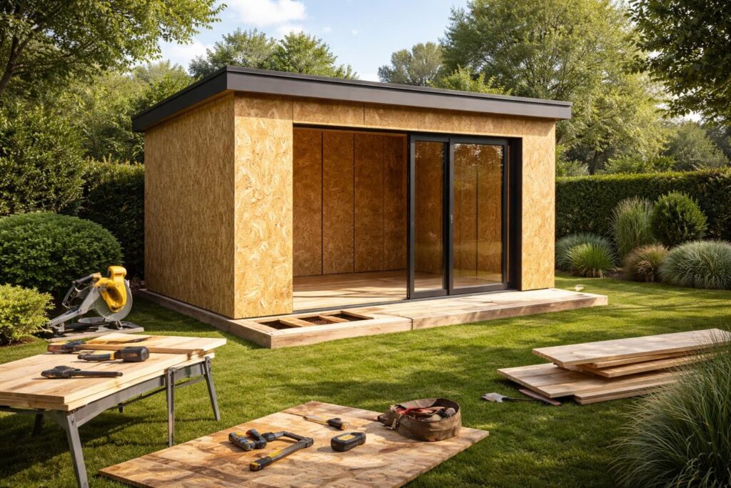découvrez comment fabriquer un abri de jardin en osb avec notre guide complet, alliant simplicité et style contemporain pour aménager votre extérieur avec élégance.