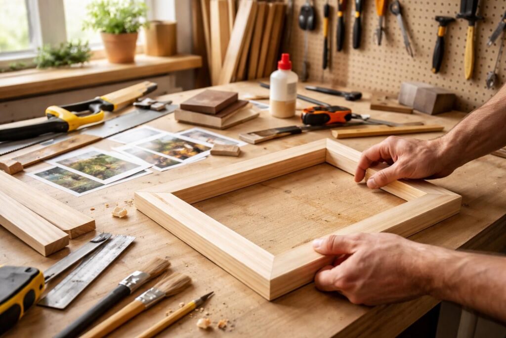 apprenez à fabriquer un cadre en bois unique pour mettre en valeur vos photos grâce à notre guide pratique et nos astuces diy simples et efficaces.