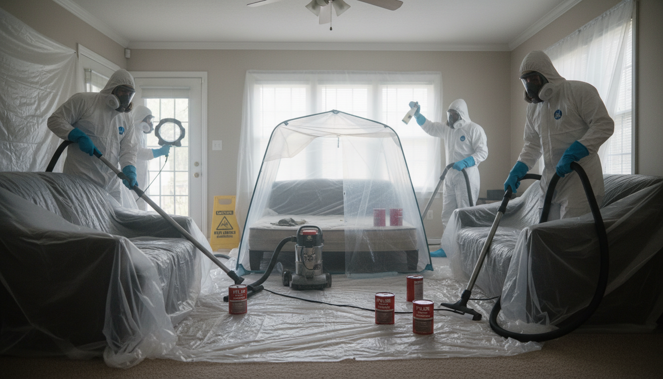 découvrez notre guide pratique pour nettoyer en profondeur votre maison après un traitement anti-puces par fumigation et éliminez efficacement les résidus et recoins négligés.