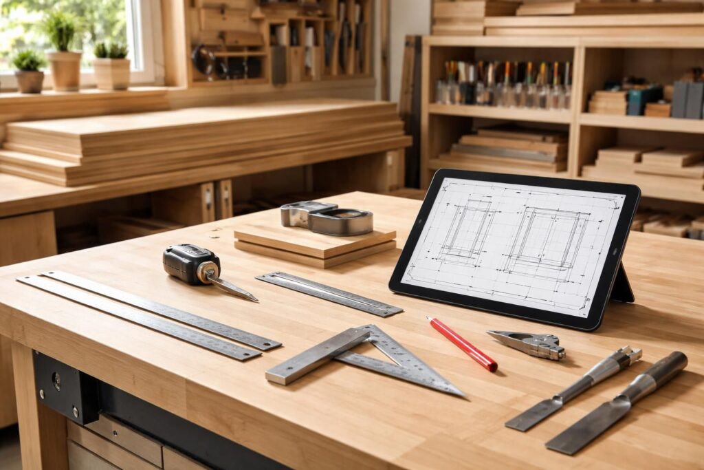 améliorez vos projets de menuiserie grâce à un plan efficace et optimisé, garantissant qualité et précision pour toutes vos créations.