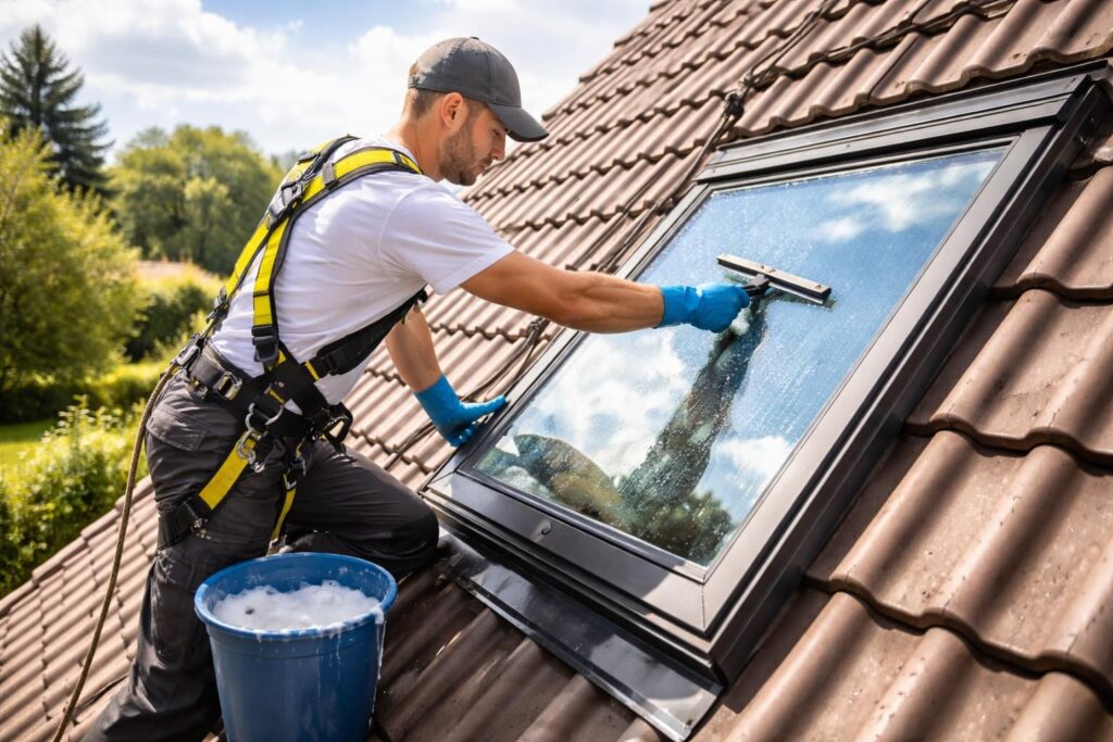 découvrez des astuces et méthodes efficaces pour nettoyer facilement votre velux extérieur et lui redonner toute sa transparence.