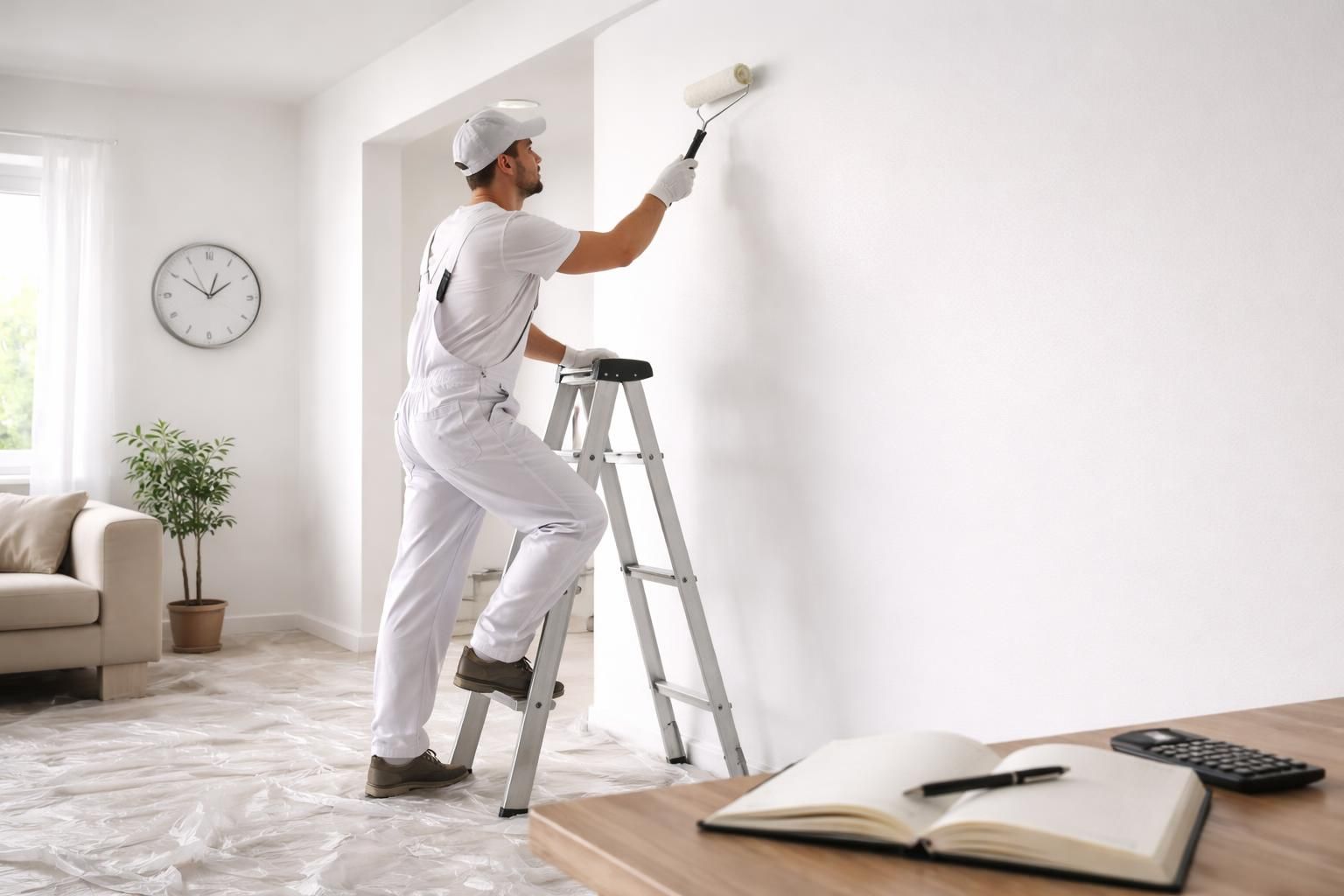 Prix peinture m2 sans fourniture : comprendre le coût de la main-d&rsquo;œuvre