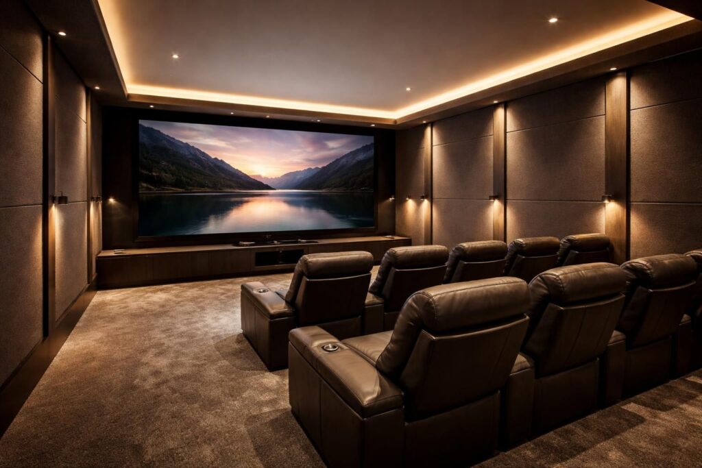 découvrez comment aménager une salle de cinéma dans votre maison pour profiter d'une expérience cinéma unique et confortable sans sortir de chez vous.