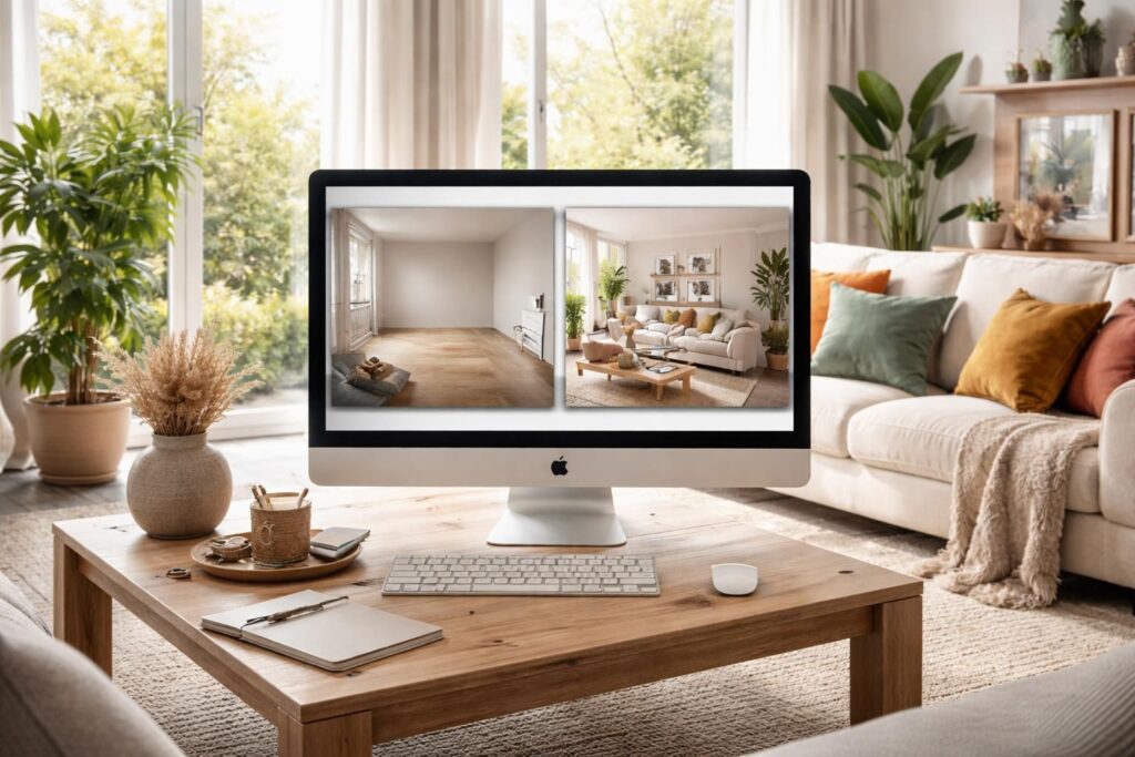 découvrez notre simulateur déco gratuit avec photo personnelle et transformez facilement votre intérieur en visualisant vos idées en temps réel.