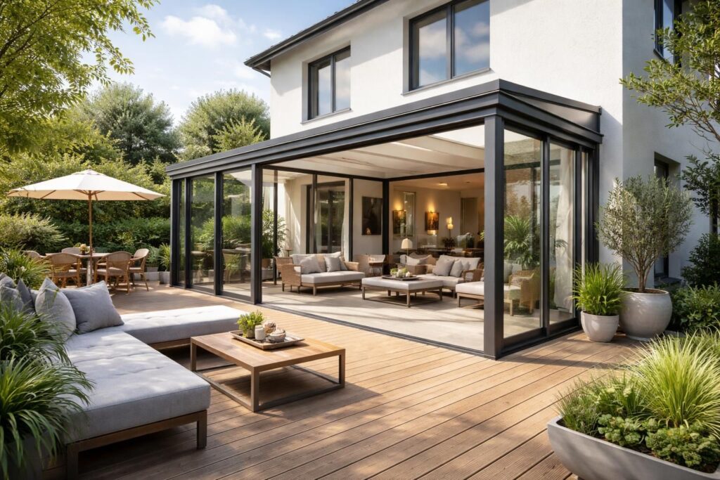 découvrez notre guide pratique pour la construction de vérandas et terrasses. conseils, étapes et matériaux pour réussir votre projet d'aménagement extérieur.