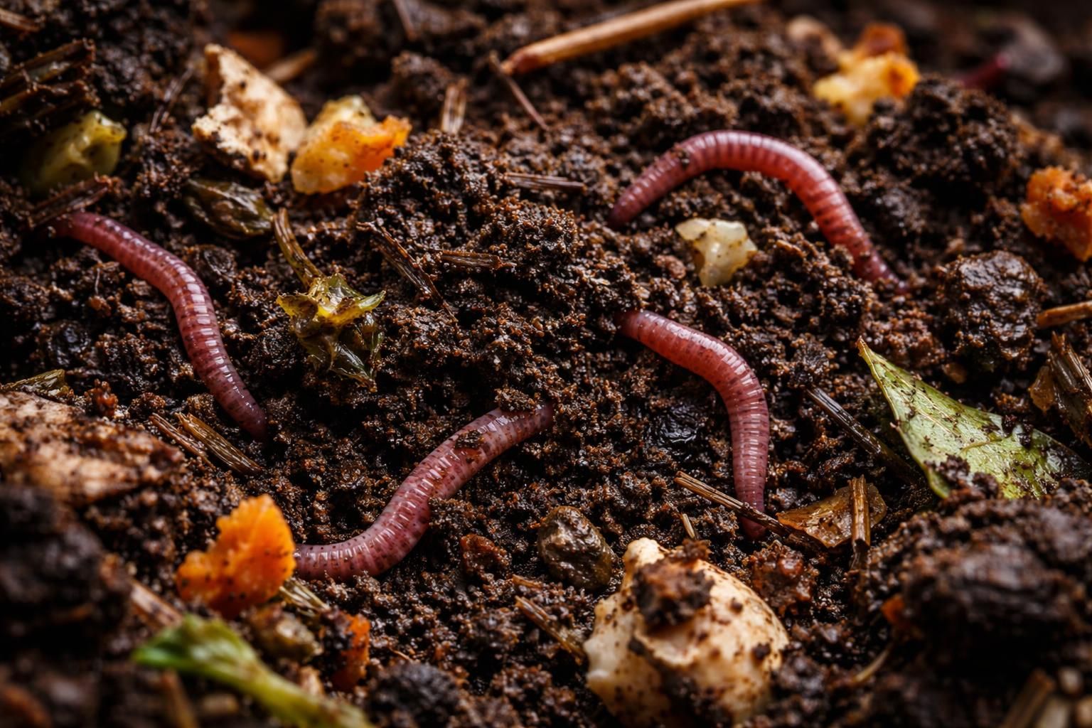 Vers de composte : Lombrics pour un compost de qualité en 250g