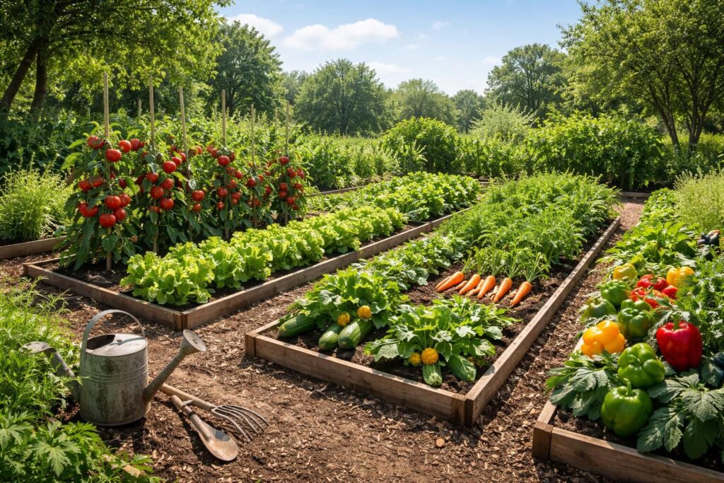découvrez comment créer et entretenir mon jardin potager pour cultiver vos légumes frais et naturels toute l'année.