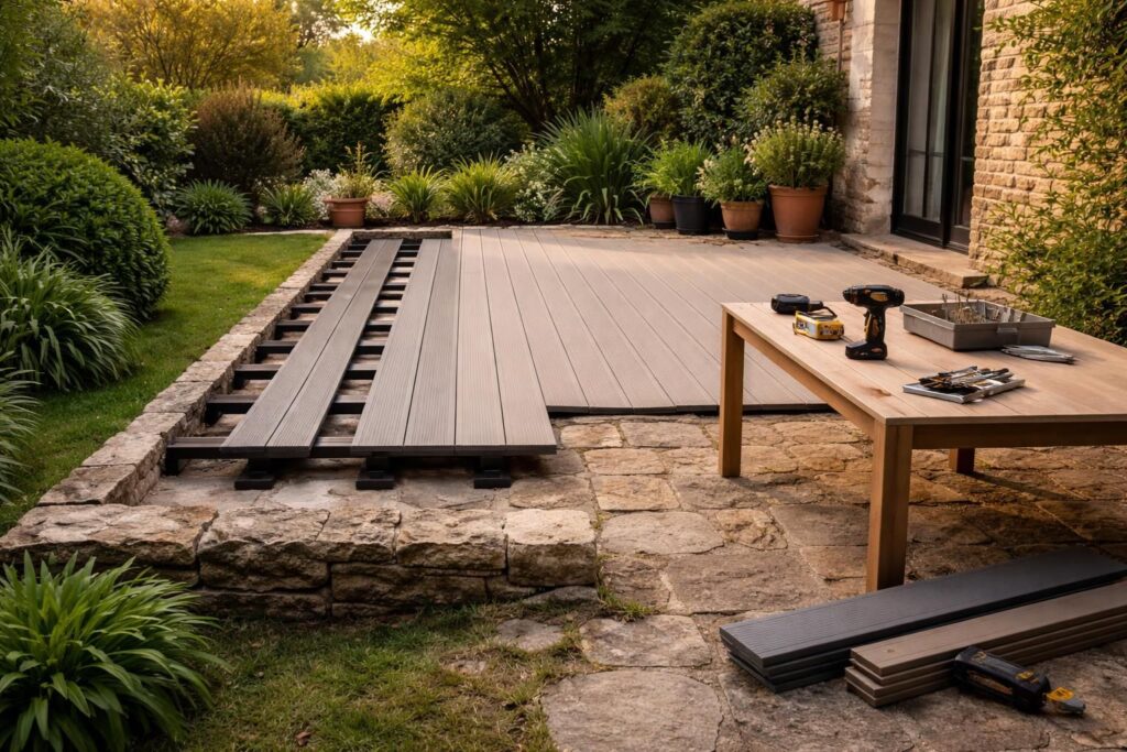 découvrez comment rénover votre terrasse facilement et rapidement sans avoir à tout démolir. suivez nos conseils pratiques pour une transformation réussie et économique.