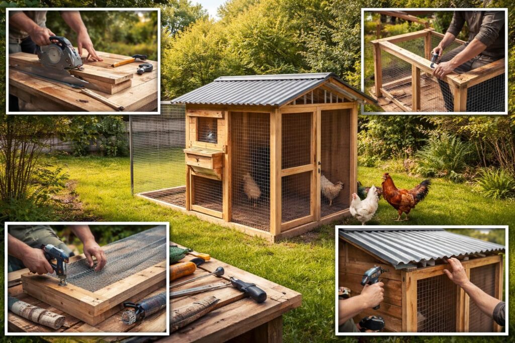 découvrez notre guide pratique étape par étape pour construire un poulailler solide et fonctionnel. apprenez à choisir les matériaux, assembler la structure et aménager un espace confortable pour vos poules.
